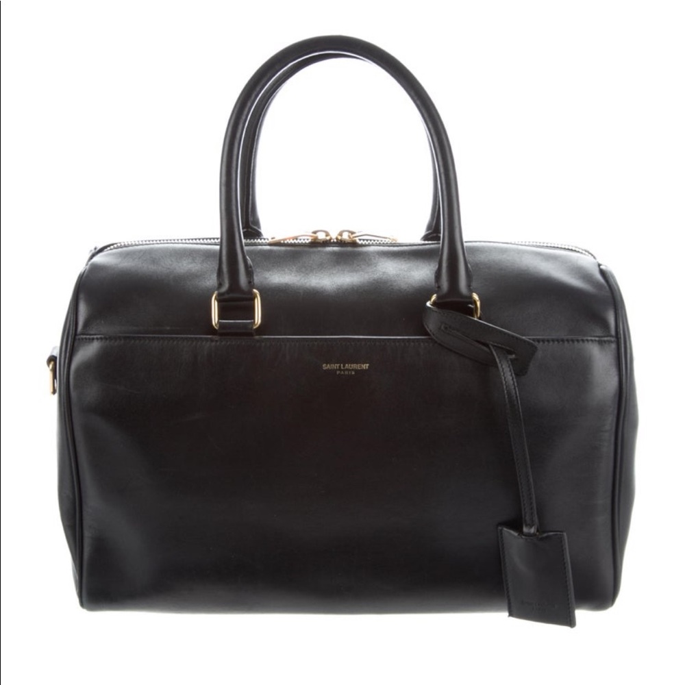 Saint Laurent Classic Duffle 6 Bag Black